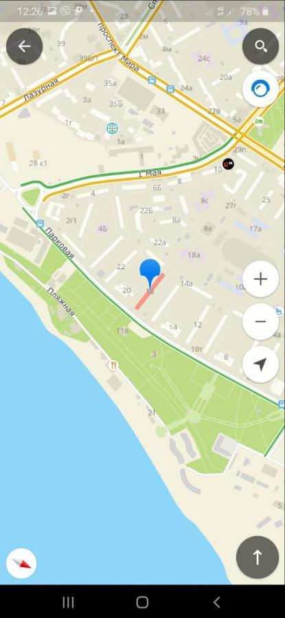 Двухкомнатная Квартира 300М От Моря Ул Парковая 18 Отчетные Док Chornomorsk Buitenkant foto